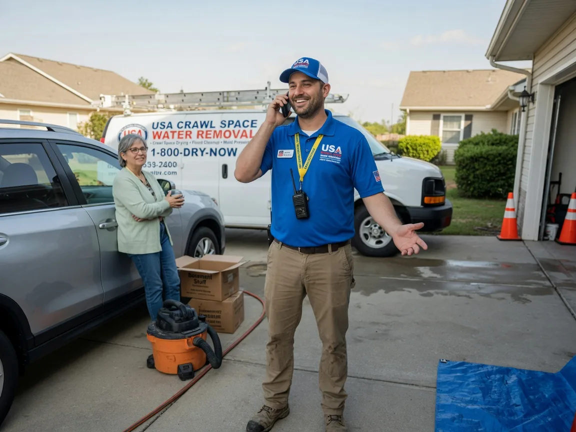Crawl Space Water Removal Marion, TX FAQs